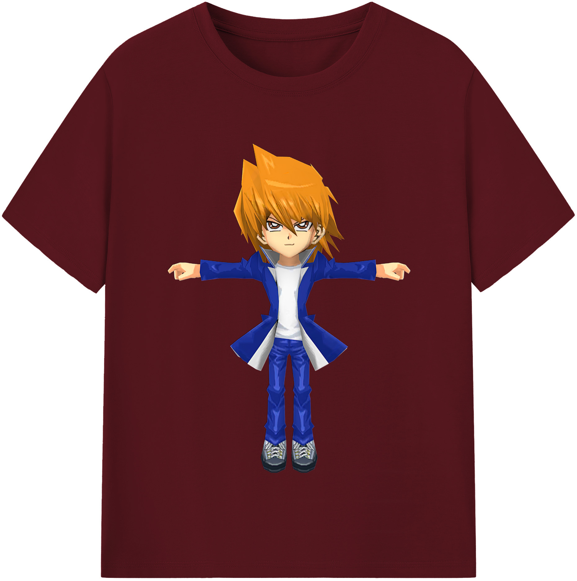 （画像用） 遊☆戯☆王 Yu-Gi-Oh! 綿100％半袖Tシャツ（フロントプリント）